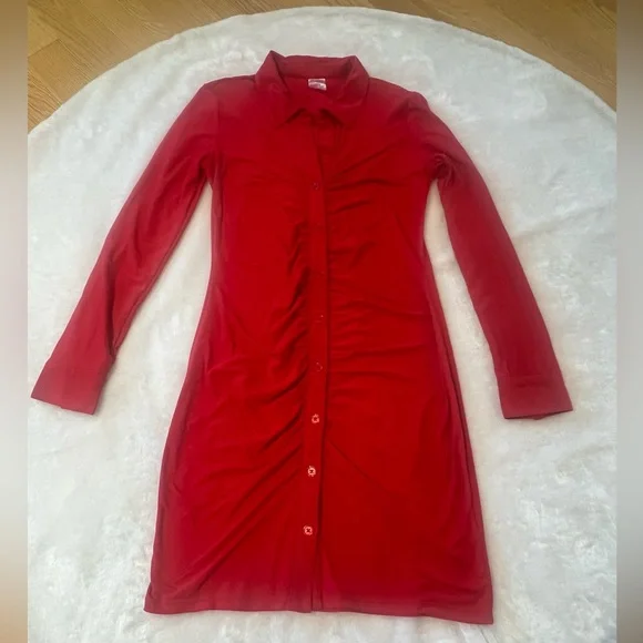 hot pink long sleeve shift dress Ros Afternoon Pink Striped Shift Dress, Small - The Mint Julep Boutique